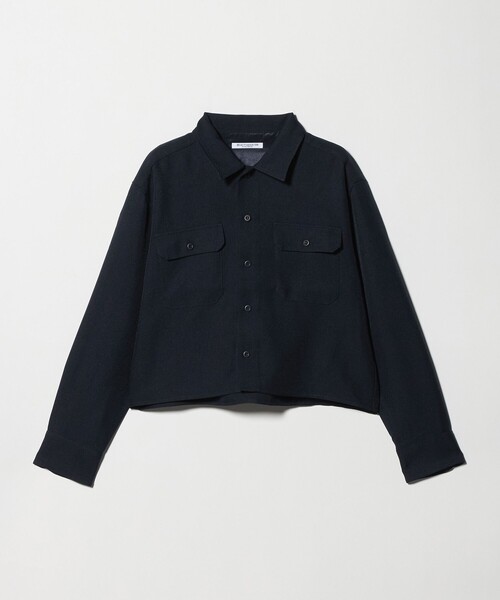 BEAUTY&YOUTH UNITED ARROWS(ビューティーアンドユースユナイテッドアローズ)の「【WEB限定】ポリエステル ワイドショートシャツ(シャツ/ブラウス・レディース・ブラウン系/ライトグレー/ネイビー・FREE)」の20枚目の写真
