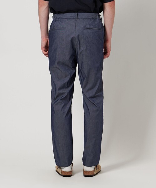 United arrows グレー ネイビー スラックス 2点 セール】ツイル サイドゴム ノープリーツ パンツ-接触冷感-＜A DAY IN