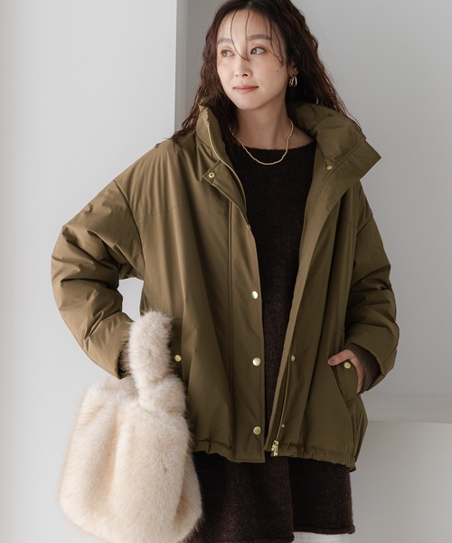 蓄熱中綿コート/596031（ダウンジャケット/コート）｜Elura（エルーラ