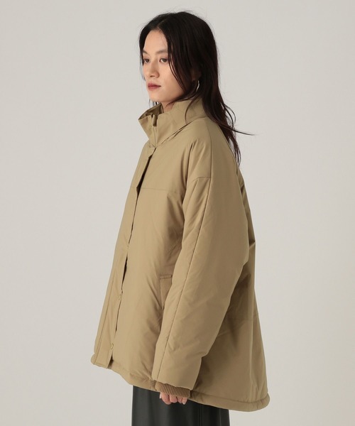 Elura（エルーラ）の「蓄熱中綿コート/596031（ダウンジャケット/コート・レディース・キャメル/ブラック/カーキ・MEDIUM/LARGE）」の17枚目の写真
