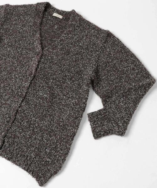 LAATO（ラート）の「mix loose cardigan（カーディガン/ボレロ・レディース・ブラウン/モカ・FREE）」の19枚目の写真
