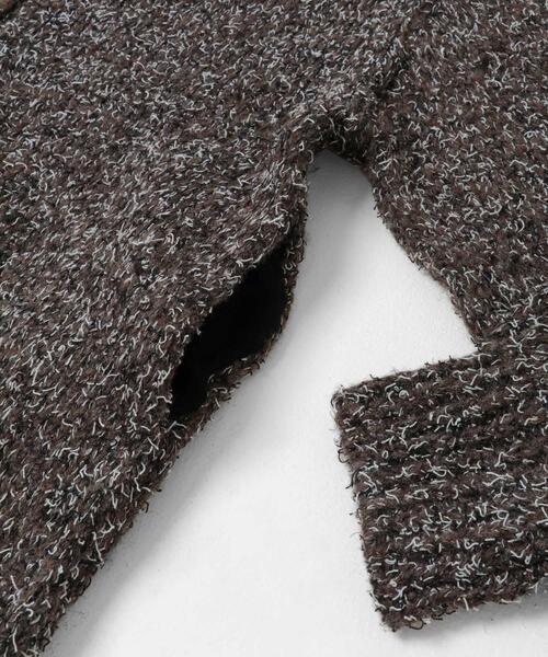 LAATO（ラート）の「mix loose cardigan（カーディガン/ボレロ・レディース・ブラウン/モカ・FREE）」の21枚目の写真