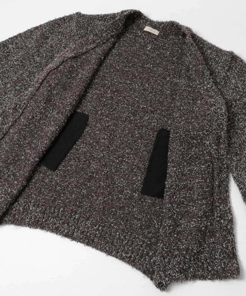 LAATO（ラート）の「mix loose cardigan（カーディガン/ボレロ・レディース・ブラウン/モカ・FREE）」の22枚目の写真