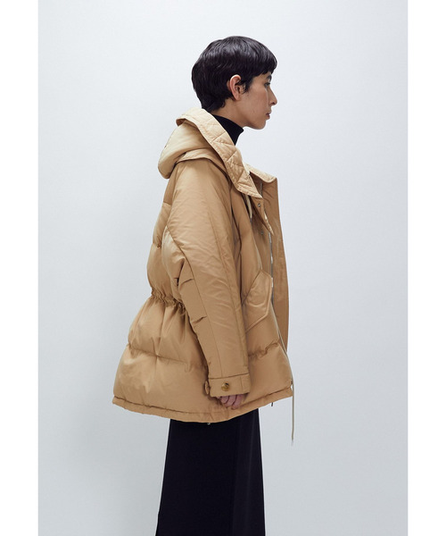 1er Arrondissement(プルミエアロンディスモン)の「<VACHEMENT×1er Arrondissement>ハイカウントタフタダウン(その他アウター・レディース・ブルー系その他3/ベージュ・36/38)」の5枚目の写真