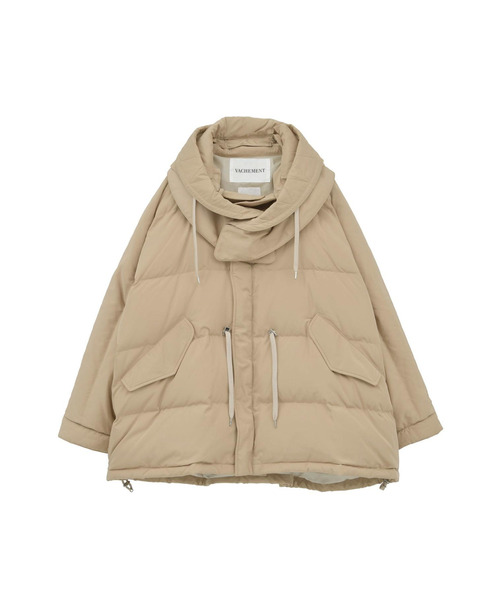 1er Arrondissement(プルミエアロンディスモン)の「<VACHEMENT×1er Arrondissement>ハイカウントタフタダウン(その他アウター・レディース・ブルー系その他3/ベージュ・36/38)」の8枚目の写真