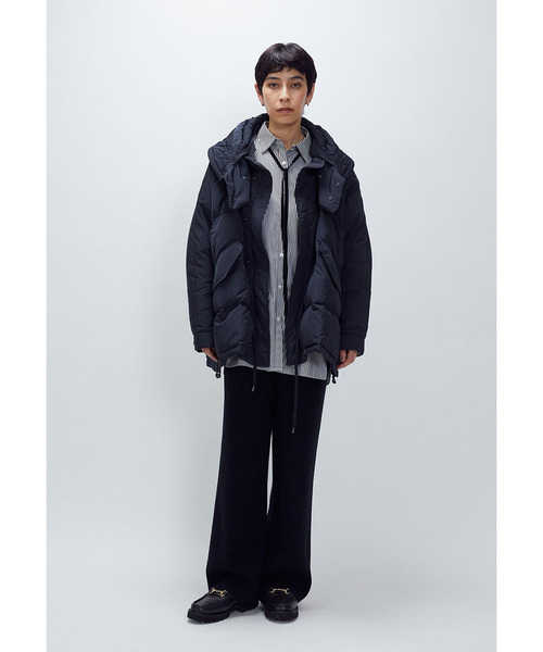 1er Arrondissement(プルミエアロンディスモン)の「<VACHEMENT×1er Arrondissement>ハイカウントタフタダウン(その他アウター・レディース・ブルー系その他3/ベージュ・36/38)」の12枚目の写真