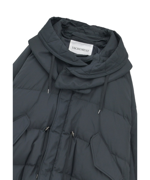 1er Arrondissement(プルミエアロンディスモン)の「<VACHEMENT×1er Arrondissement>ハイカウントタフタダウン(その他アウター・レディース・ブルー系その他3/ベージュ・36/38)」の17枚目の写真