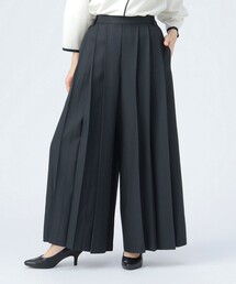 プリーツ デザイン パンツ