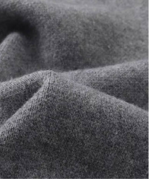 LA POMME petit（ラポミ・プチ）の「Baby Bear Jacquard Lace Up Sweater（ニット/セーター・レディース・グレー・FREE）」の6枚目の写真