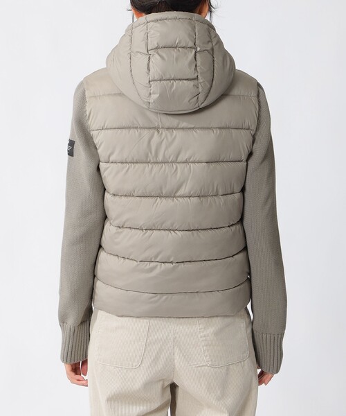 ECOALF(エコアルフ)の「DENALI ニットコンビ アウター / DENALI KNIT WOMAN(ブルゾン・レディース・グリーン系その他5/ベージュ系その他4/ホワイト系その他・S/M)」の20枚目の写真