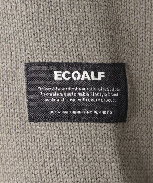ECOALF(エコアルフ)の「DENALI ニットコンビ アウター / DENALI KNIT WOMAN(ブルゾン・レディース・グリーン系その他5/ベージュ系その他4/ホワイト系その他・S/M)」の22枚目の写真