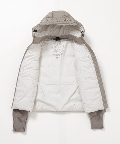 ECOALF(エコアルフ)の「DENALI ニットコンビ アウター / DENALI KNIT WOMAN(ブルゾン・レディース・グリーン系その他5/ベージュ系その他4/ホワイト系その他・S/M)」の4枚目の写真