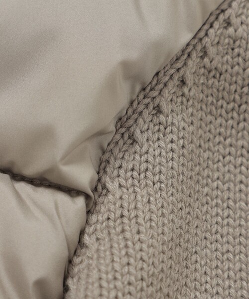 ECOALF(エコアルフ)の「DENALI ニットコンビ アウター / DENALI KNIT WOMAN(ブルゾン・レディース・グリーン系その他5/ベージュ系その他4/ホワイト系その他・S/M)」の5枚目の写真