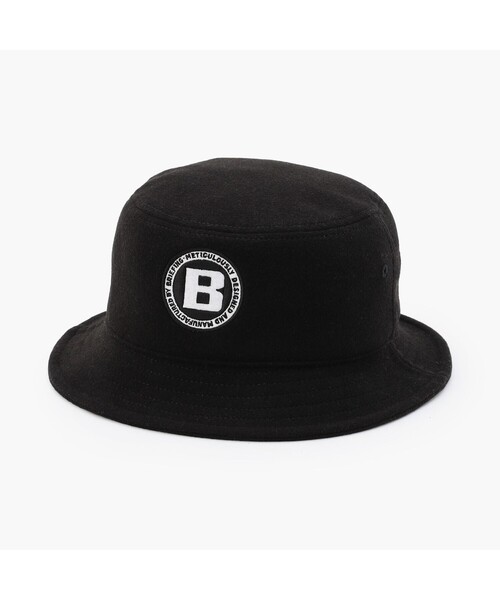 BRIEFING（ブリーフィング）の「【BRIEFING GOLF／ブリーフィングゴルフ】 MS WOOLY HAT（ハット・メンズ・アイボリー/ブラック/ネイビー/ライトグレー・FREE）」の2枚目の写真