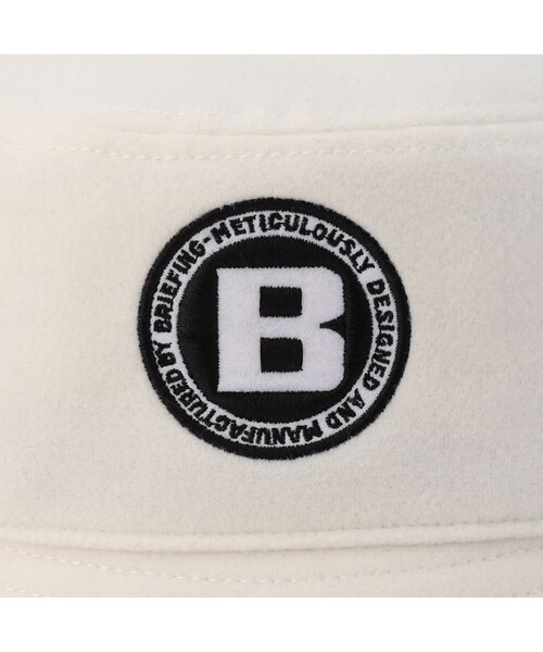 BRIEFING（ブリーフィング）の「【BRIEFING GOLF／ブリーフィングゴルフ】 MS WOOLY HAT（ハット・メンズ・アイボリー/ブラック/ネイビー/ライトグレー・FREE）」の9枚目の写真