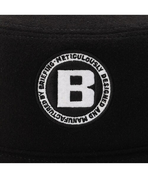 BRIEFING（ブリーフィング）の「【BRIEFING GOLF／ブリーフィングゴルフ】 MS WOOLY HAT（ハット・メンズ・アイボリー/ブラック/ネイビー/ライトグレー・FREE）」の10枚目の写真
