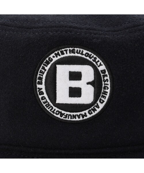 BRIEFING（ブリーフィング）の「【BRIEFING GOLF／ブリーフィングゴルフ】 MS WOOLY HAT（ハット・メンズ・アイボリー/ブラック/ネイビー/ライトグレー・FREE）」の11枚目の写真
