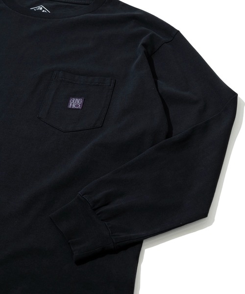 GUNG HO(ガンホー)の「GUNG HO/ ガンホー WORKERS POCKET LS TEE(Tシャツ/カットソー・メンズ・ホワイト/ブラック・LARGE/X-LARGE/MEDIUM)」の6枚目の写真