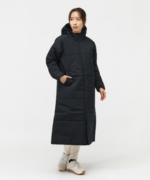 80%引き!美品 イタリア製ポストカ一ド黒ウィメンズダウンベンチコ一ト ベンチコート」に該当するレディースのダウンジャケット/コート