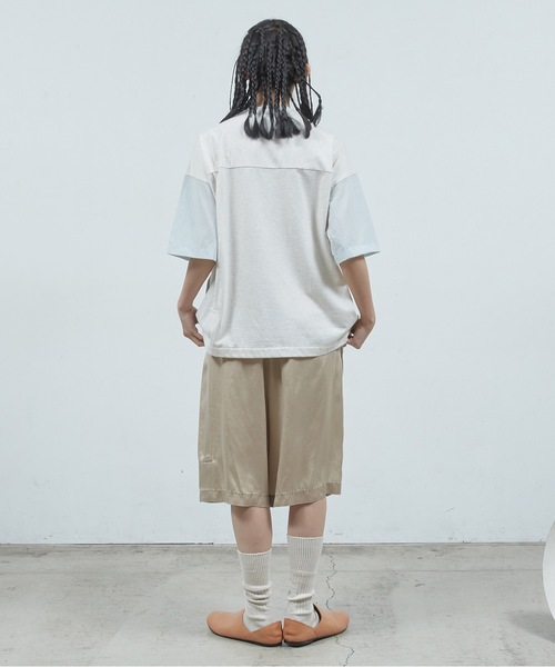 Dulcamara(ドゥルカマラ)の「ピグメントBioキュプラハ ーフPT(その他パンツ・メンズ・チャコールグレー/ベージュ/ネイビー・0/1)」の10枚目の写真