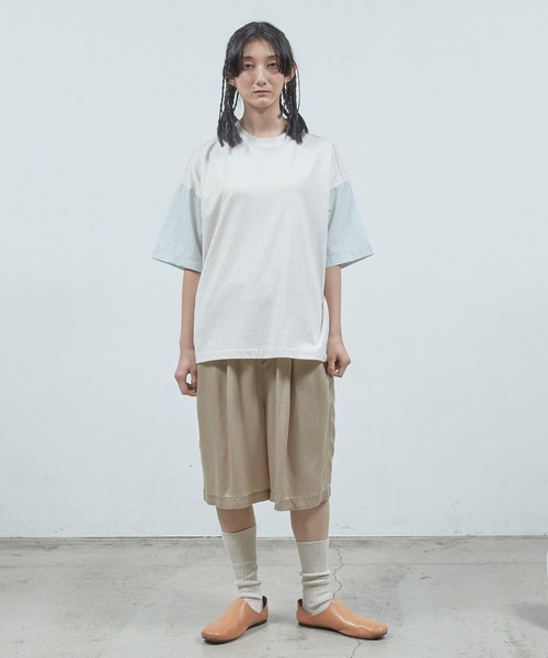 Dulcamara(ドゥルカマラ)の「ピグメントBioキュプラハ ーフPT(その他パンツ・メンズ・チャコールグレー/ベージュ/ネイビー・0/1)」の11枚目の写真