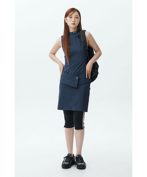 PARTIMENTO WOMEN(パルティメントウィメン)の「サイドストライプポインテッドレギンス_ベージュ(その他パンツ・レディース・ベージュ・SMALL/MEDIUM)」の11枚目の写真