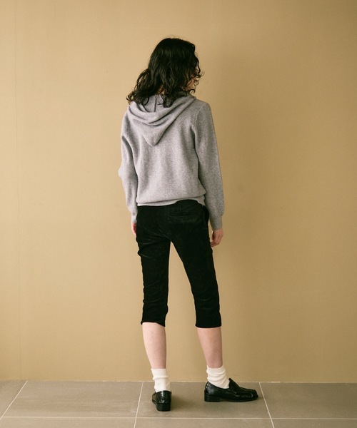 Lutim by u（ルチバイユー）の「Soft Velour Warm pants/ソフトベロアウォームパンツ（その他パンツ・レディース・ブラック・LARGE/MEDIUM）」の7枚目の写真