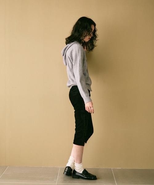 Lutim by u（ルチバイユー）の「Soft Velour Warm pants/ソフトベロアウォームパンツ（その他パンツ・レディース・ブラック・LARGE/MEDIUM）」の6枚目の写真