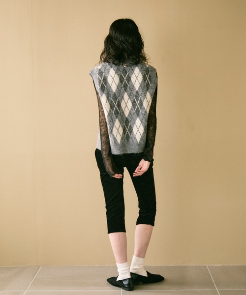 Lutim by u（ルチバイユー）の「Soft Velour Warm pants/ソフトベロアウォームパンツ（その他パンツ・レディース・ブラック・LARGE/MEDIUM）」の14枚目の写真