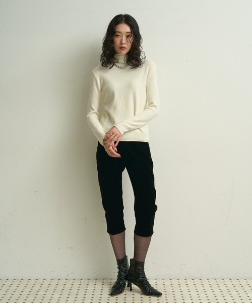 Lutim by u（ルチバイユー）の「Soft Velour Warm pants/ソフトベロアウォームパンツ（その他パンツ・レディース・ブラック・LARGE/MEDIUM）」の22枚目の写真