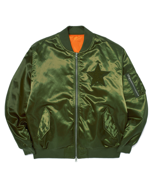 WKNDRS(ウィーキャンドース)の「W FLIGHT JK (KHAKI)(ブルゾン・レディース・その他・MEDIUM/LARGE/X-LARGE)」の1枚目の写真