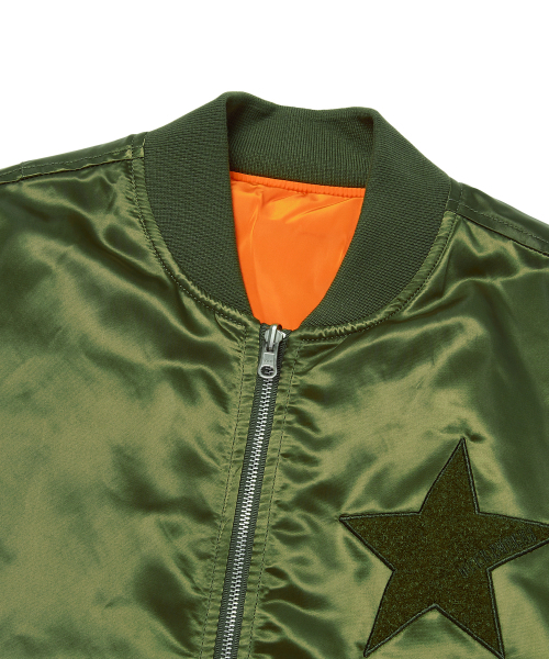 WKNDRS(ウィーキャンドース)の「W FLIGHT JK (KHAKI)(ブルゾン・レディース・その他・MEDIUM/LARGE/X-LARGE)」の5枚目の写真