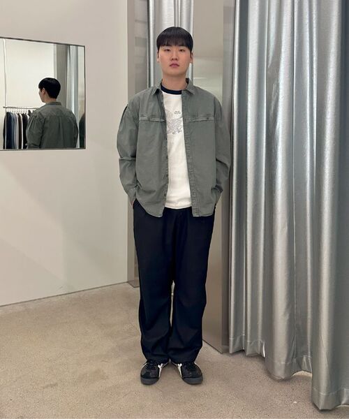 Millo Archive（ミロ アーカイブ）の「フェイデッドカバーシャツ [チャコール]（シャツ/ブラウス・メンズ・その他・MEDIUM/LARGE/X-LARGE）」の11枚目の写真
