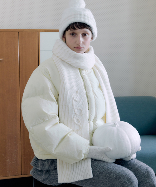 Puffer Jacket (Pale Yellow)（ダウンジャケット/コート）｜SINOON