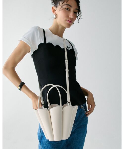 ザ スペードフラワー バケット バッグ（ショルダーバッグ）｜kate