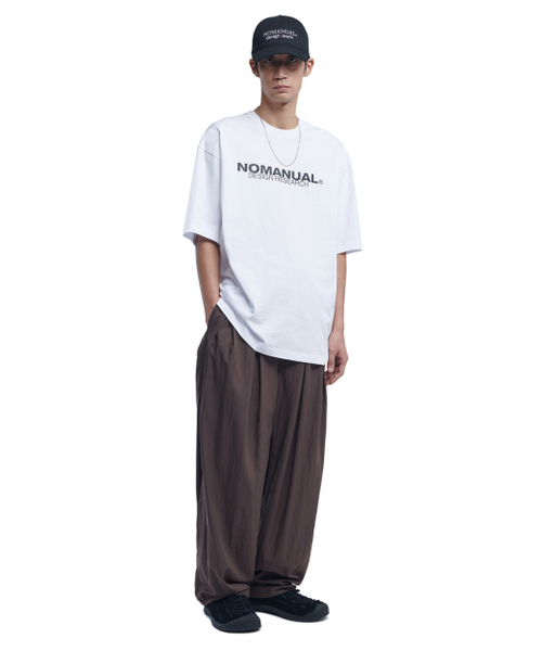 NOMANUAL(NOMANUAL)の「3DT NYLON PANTS - BROWN(その他パンツ・レディース・その他・LARGE/MEDIUM/SMALL)」の4枚目の写真