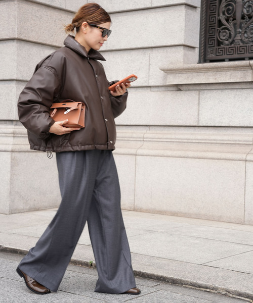 CALUX/キャラクス】SHORT COACH JACKET（その他アウター）｜CALUX