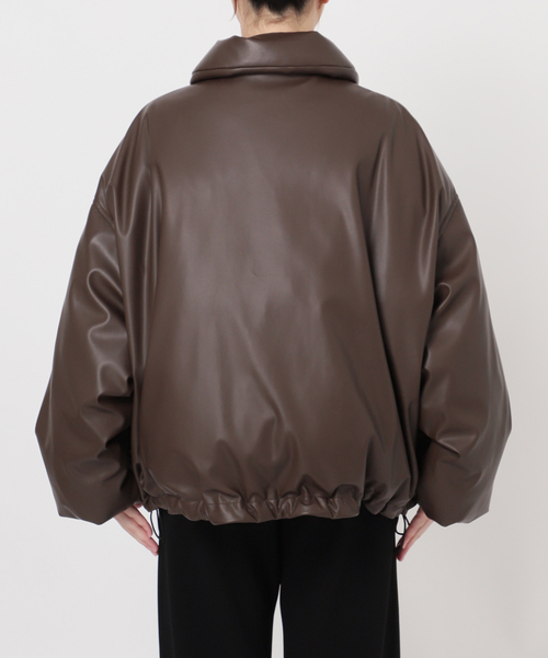 別注 CALUX キャラクス SHORT BOMBER JACKET ブラック CALUX（キャラクス）の「【CALUX/キャラクス】SHORT BOMBER JACKET（MA