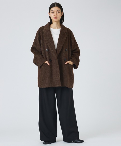 NOMINE】シャギー ジャケット コート / ジャコット（チェスターコート