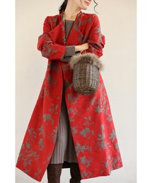 FRENCH PAVE｜フレンチパヴェ（レディース）のノーカラーコート通販