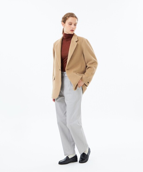 MACKINTOSH PHILOSOPHY(マッキントッシュ フィロソフィー)の「【WEB&一部店舗限定】アンゴラウールシャギージャケット(テーラードジャケット・レディース・ベージュ系その他4/グレー系その他・38)」の11枚目の写真