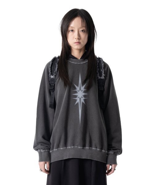 Pigment Dyed Sweatshirt (Charcoal)