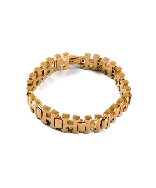 HUF（ハフ）の「【C-HUF2】【HUF/ハフ】H LINK BRACELET AC00985（ブレスレット・メンズ・ゴールド・S/M/L/XL）」の11枚目の写真