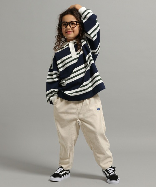 GEORGE'S(ジョージズ)の「【KIDS】コーデュロイテーパーパンツ(その他パンツ・キッズ・アイボリー/モカ・110/130/150)」の2枚目の写真