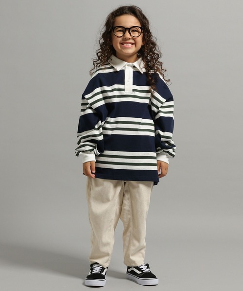 GEORGE'S(ジョージズ)の「【KIDS】コーデュロイテーパーパンツ(その他パンツ・キッズ・アイボリー/モカ・110/130/150)」の4枚目の写真