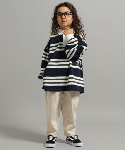 GEORGE'S(ジョージズ)の「【KIDS】コーデュロイテーパーパンツ(その他パンツ・キッズ・アイボリー/モカ・110/130/150)」の5枚目の写真