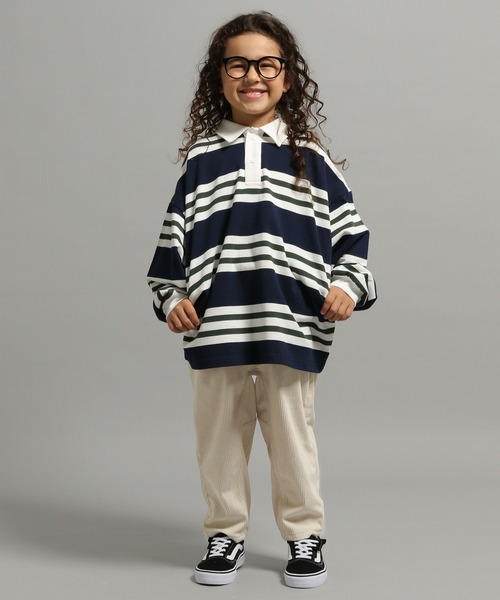 GEORGE'S(ジョージズ)の「【KIDS】コーデュロイテーパーパンツ(その他パンツ・キッズ・アイボリー/モカ・110/130/150)」の6枚目の写真