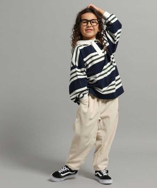 GEORGE'S(ジョージズ)の「【KIDS】コーデュロイテーパーパンツ(その他パンツ・キッズ・アイボリー/モカ・110/130/150)」の3枚目の写真