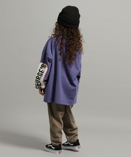 GEORGE'S(ジョージズ)の「【KIDS】コーデュロイテーパーパンツ(その他パンツ・キッズ・アイボリー/モカ・110/130/150)」の18枚目の写真
