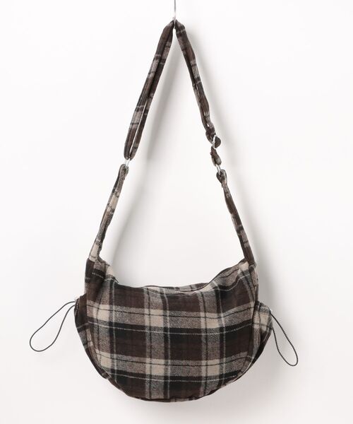 Port（ポート）の「【 Port / ポート 】 レトロ チェック ショルダーバッグ #（ショルダーバッグ・レディース・ブラック/ブルー/イエロー/レッド・FREE）」の5枚目の写真